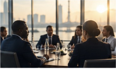 Energy leaders gathered for an executive conversation